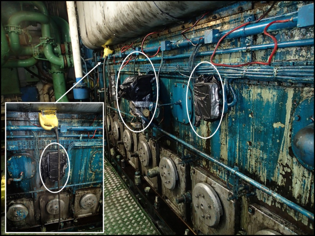Starboard main engine (Source: TSB)