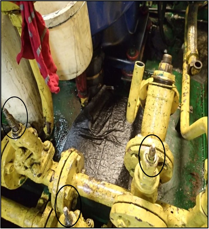 Isolating valves without hand wheels (Source: TSB)
