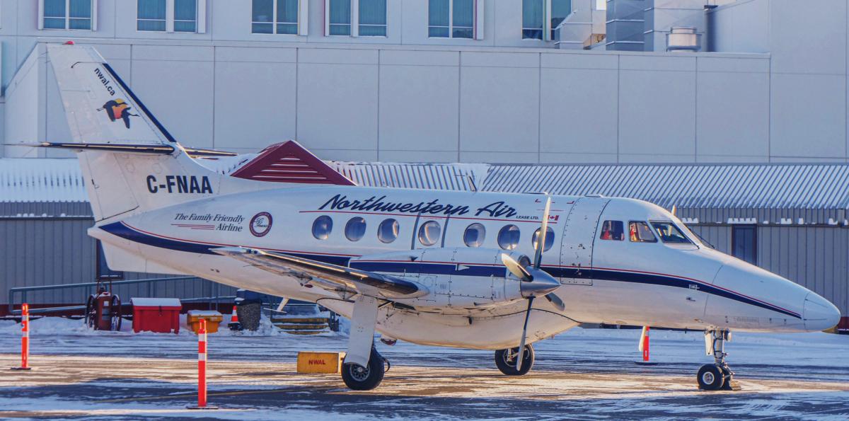  Figure 1. Aéronef à l’étude. Photo prise avant l’installation des hélices à 5 pales MT-Propeller 