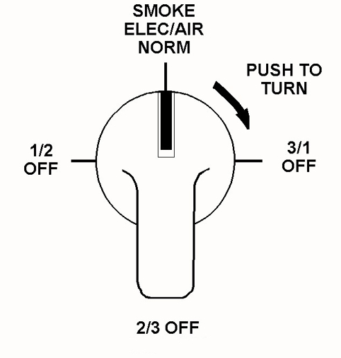 Sélecteur SMOKE ELEC/AIR - 2/2