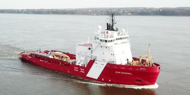 Figure 2. CCGS Jean Goodwill (Source: Canadian Coast Guard)