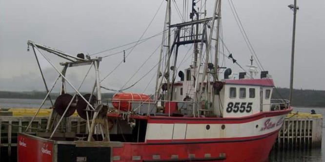 Figure 1. Vue du côté tribord du Silver Condor (Source : Clarence Vautier, avec modifications du BST)