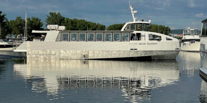 Figure 1. Le Navark Faucon Millenium (Source : Croisières Navark Inc.)