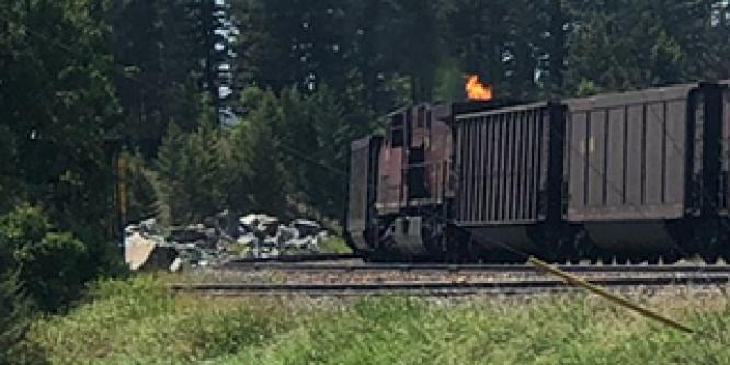 <h2>TSB issues safety concern after 2021 locomotive fire and trackside fire near Elko, British Columbia</h2>